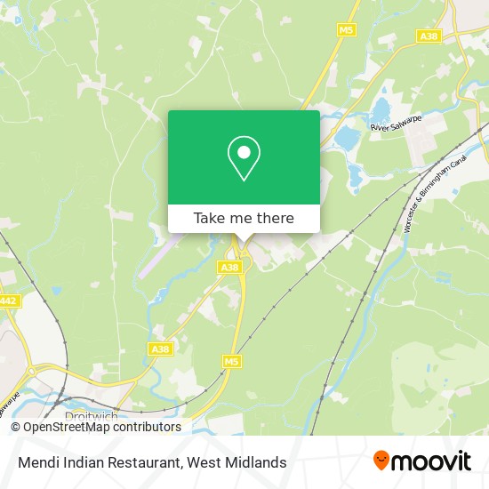 Mendi Indian Restaurant map