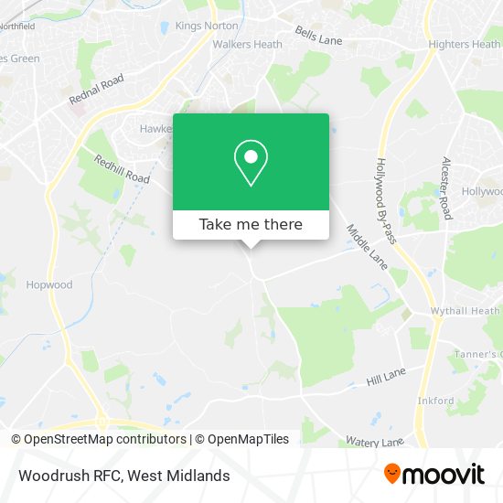 Woodrush RFC map