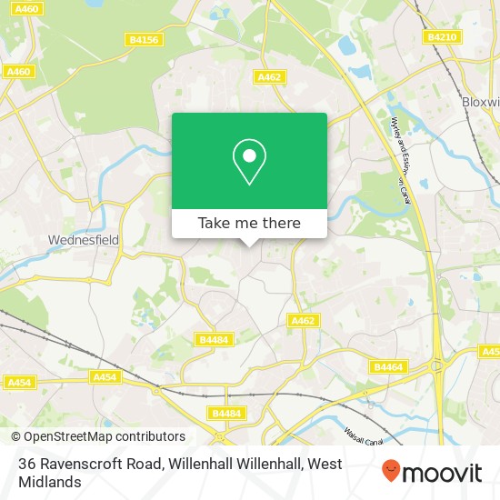 36 Ravenscroft Road, Willenhall Willenhall map