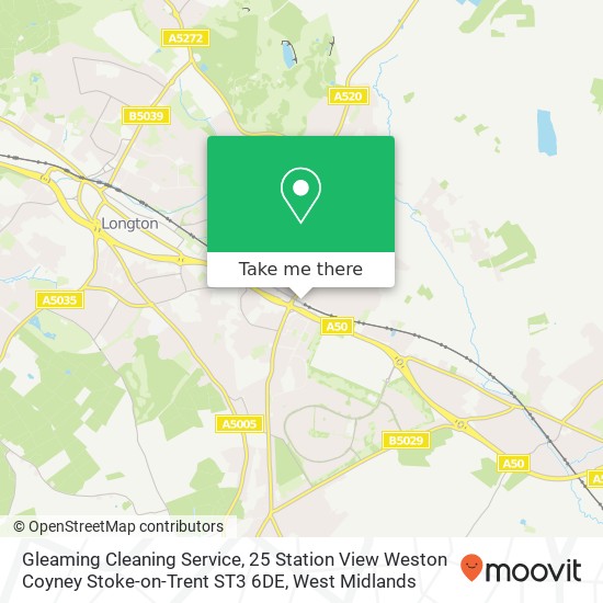 Gleaming Cleaning Service, 25 Station View Weston Coyney Stoke-on-Trent ST3 6DE map
