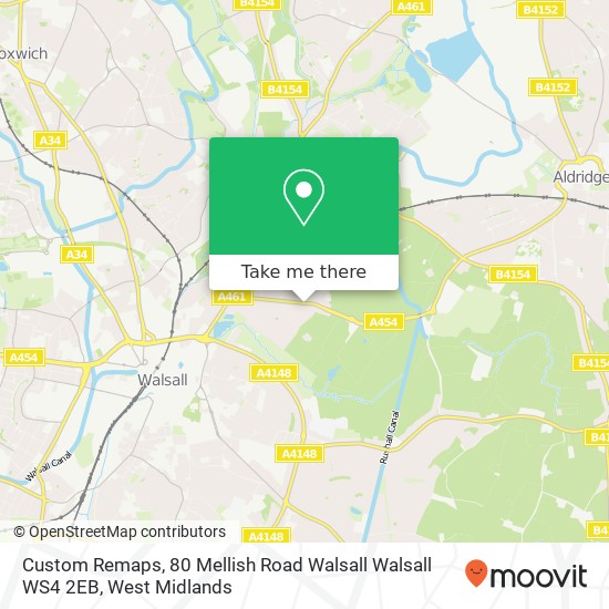 Custom Remaps, 80 Mellish Road Walsall Walsall WS4 2EB map