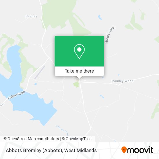 Abbots Bromley map