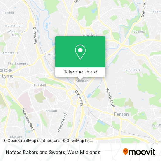 Nafees Bakers and Sweets map