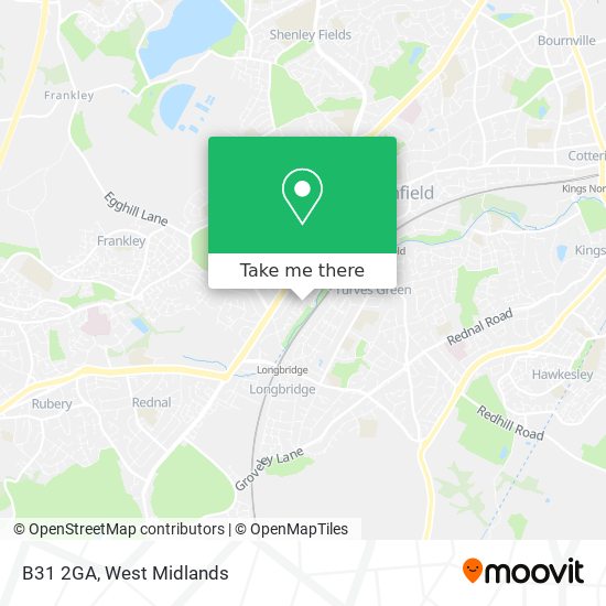 B31 2GA map
