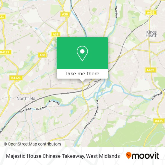 Majestic House Chinese Takeaway map