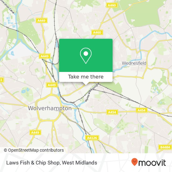 Laws Fish & Chip Shop, 238 Chervil Rise Wolverhampton Wolverhampton WV10 0 map