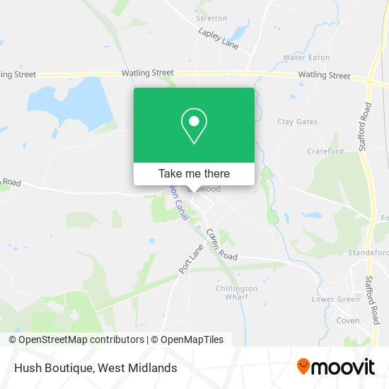Hush Boutique map