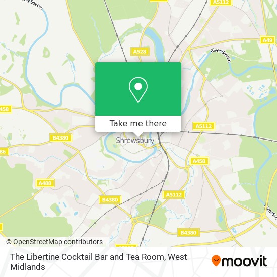 The Libertine Cocktail Bar and Tea Room map