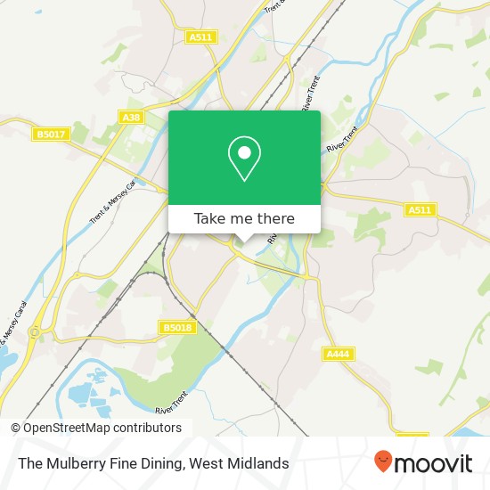 The Mulberry Fine Dining, Lichfield Street Burton upon Trent Burton upon Trent DE14 3 map