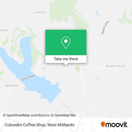 Cobwebs Coffee Shop map