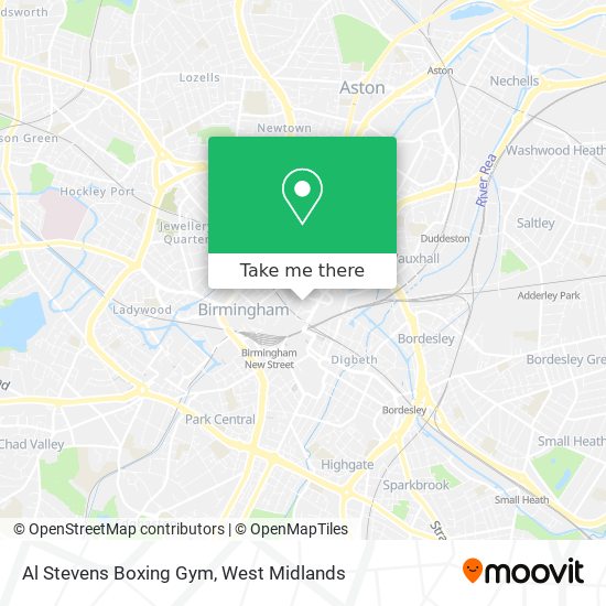 Al Stevens Boxing Gym map