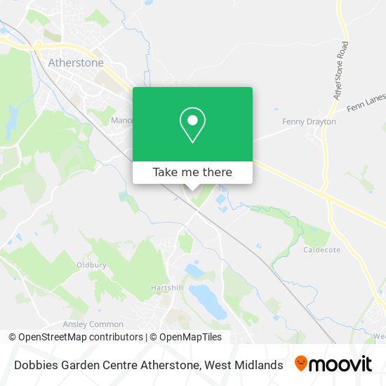 Dobbies Garden Centre Atherstone map