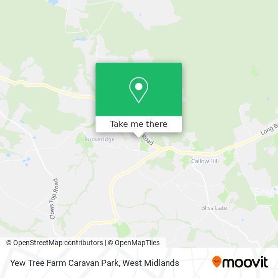 Yew Tree Farm Caravan Park map