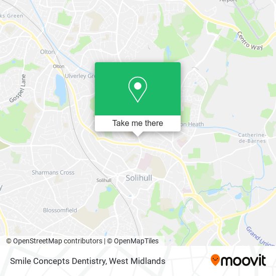 Smile Concepts Dentistry map