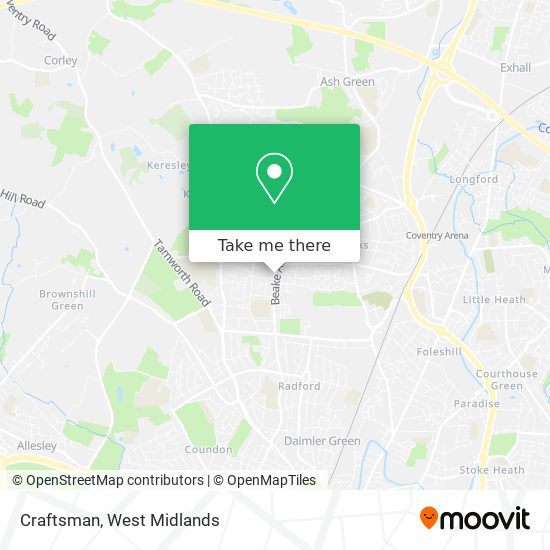 Craftsman map