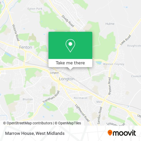 Marrow House map