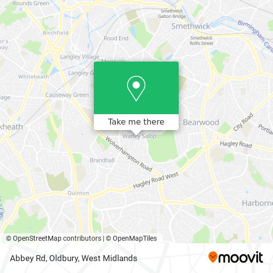 Abbey Rd, Oldbury map