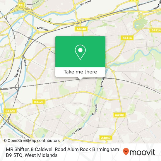 MR Shifter, 8 Caldwell Road Alum Rock Birmingham B9 5TQ map