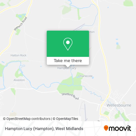 Hampton Lucy map