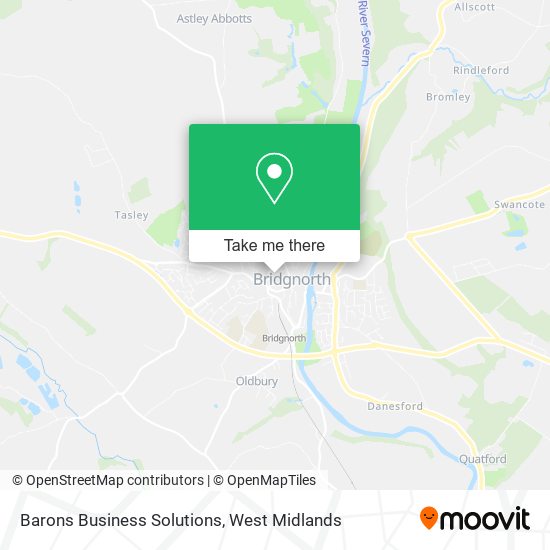 Barons Business Solutions map