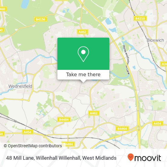 48 Mill Lane, Willenhall Willenhall map