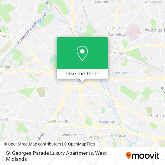 St Georges Parade Luxury Apartments map