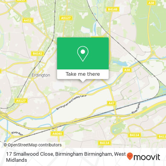 17 Smallwood Close, Birmingham Birmingham map