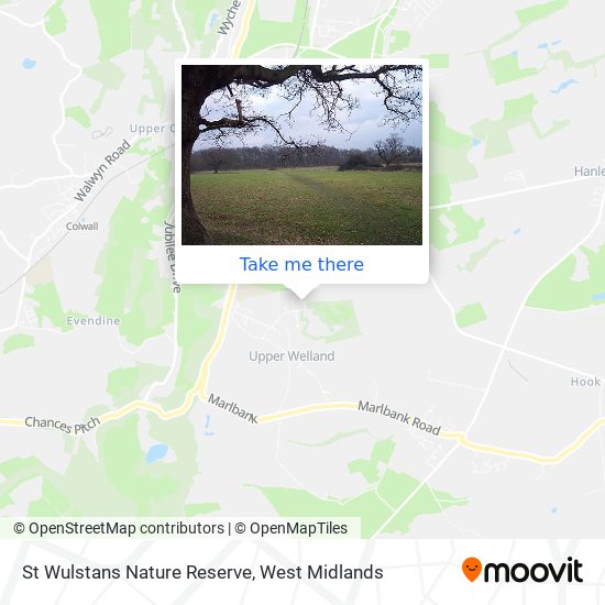 St Wulstans Nature Reserve map