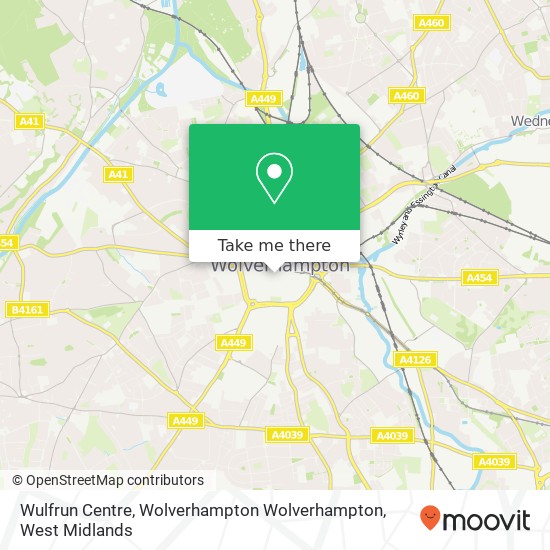 Wulfrun Centre, Wolverhampton Wolverhampton map