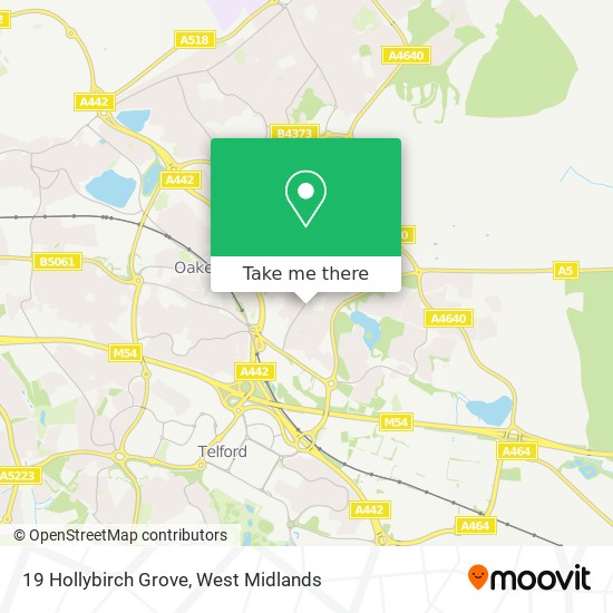 19 Hollybirch Grove map