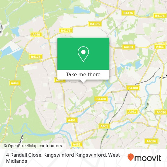 4 Randall Close, Kingswinford Kingswinford map