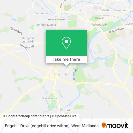 Edgehill Drive (edgehill drive wilton) map