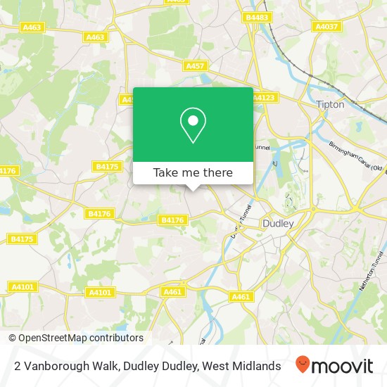 2 Vanborough Walk, Dudley Dudley map