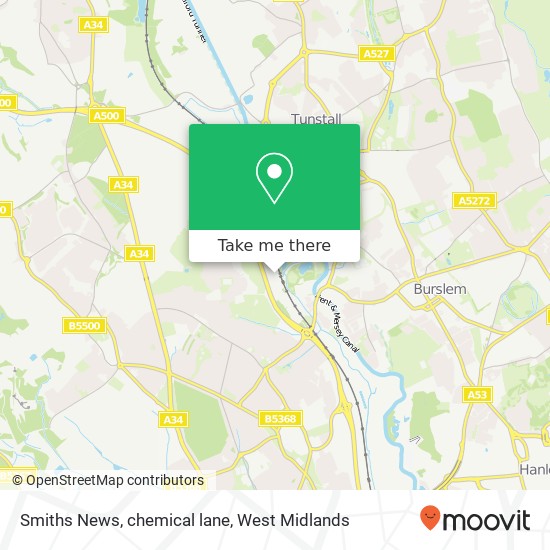 Smiths News, chemical lane map