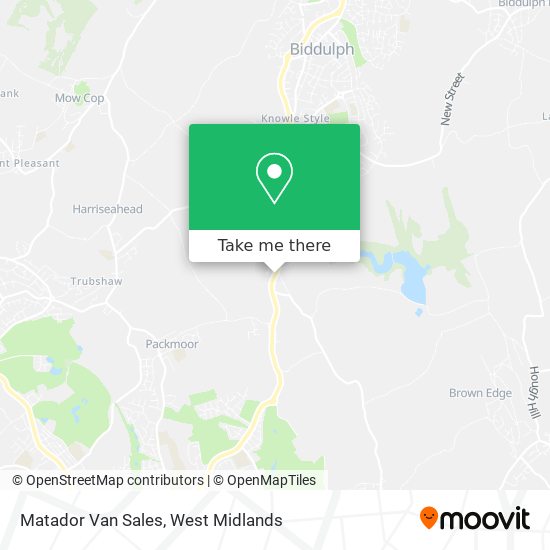 Matador Van Sales map