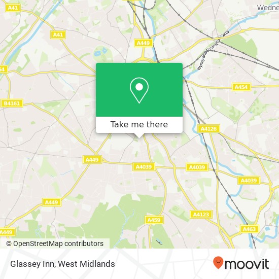 Glassey Inn map