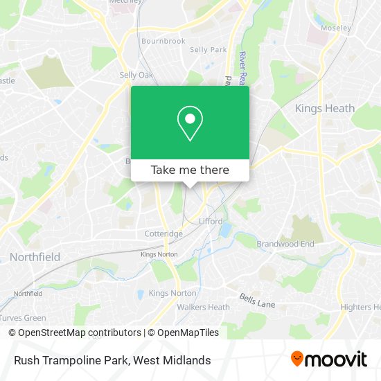 Rush Trampoline Park map