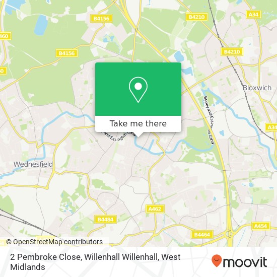 2 Pembroke Close, Willenhall Willenhall map