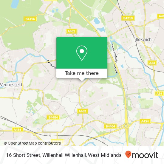 16 Short Street, Willenhall Willenhall map
