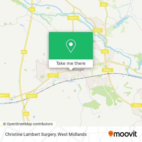 Christine Lambert Surgery map