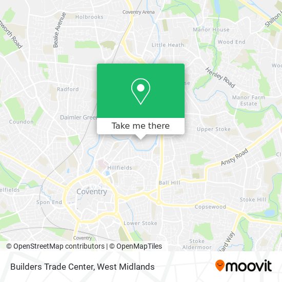 Builders Trade Center map