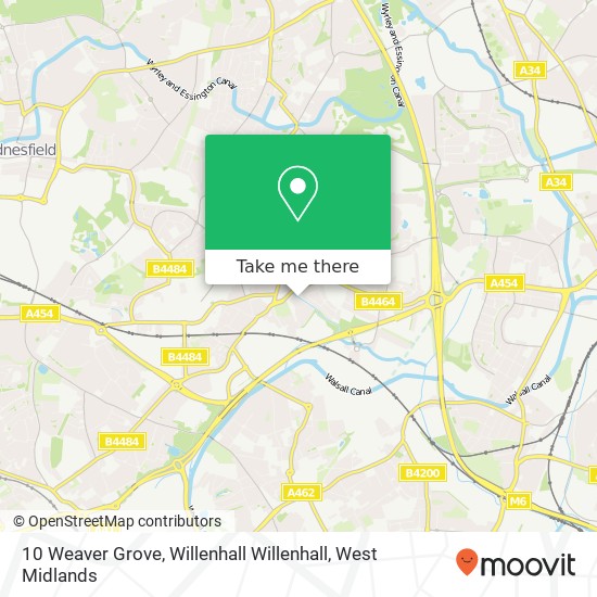 10 Weaver Grove, Willenhall Willenhall map