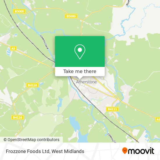 Frozzone Foods Ltd map