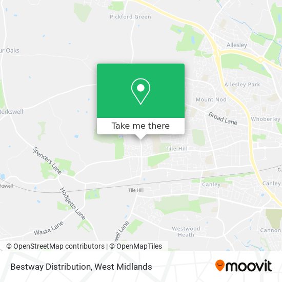 Bestway Distribution map