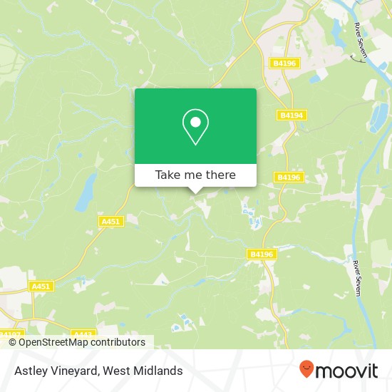 Astley Vineyard map