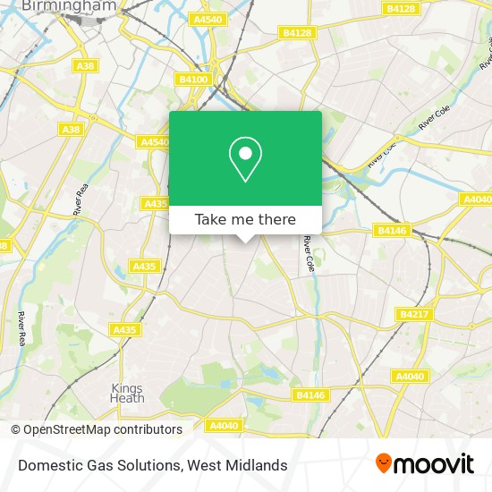 Domestic Gas Solutions map