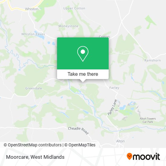 Moorcare map