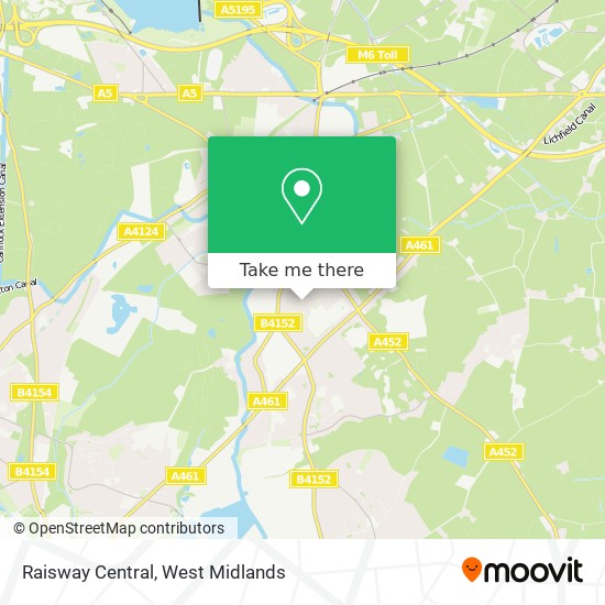 Raisway Central map