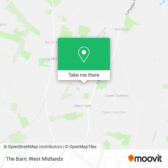 The Barn map