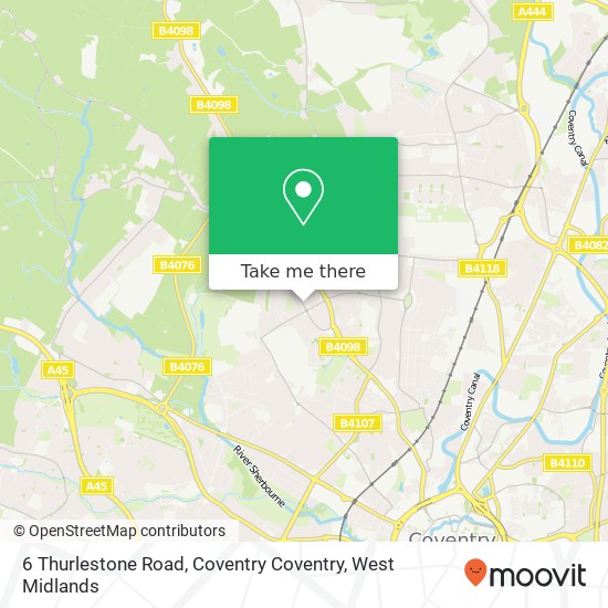 6 Thurlestone Road, Coventry Coventry map
